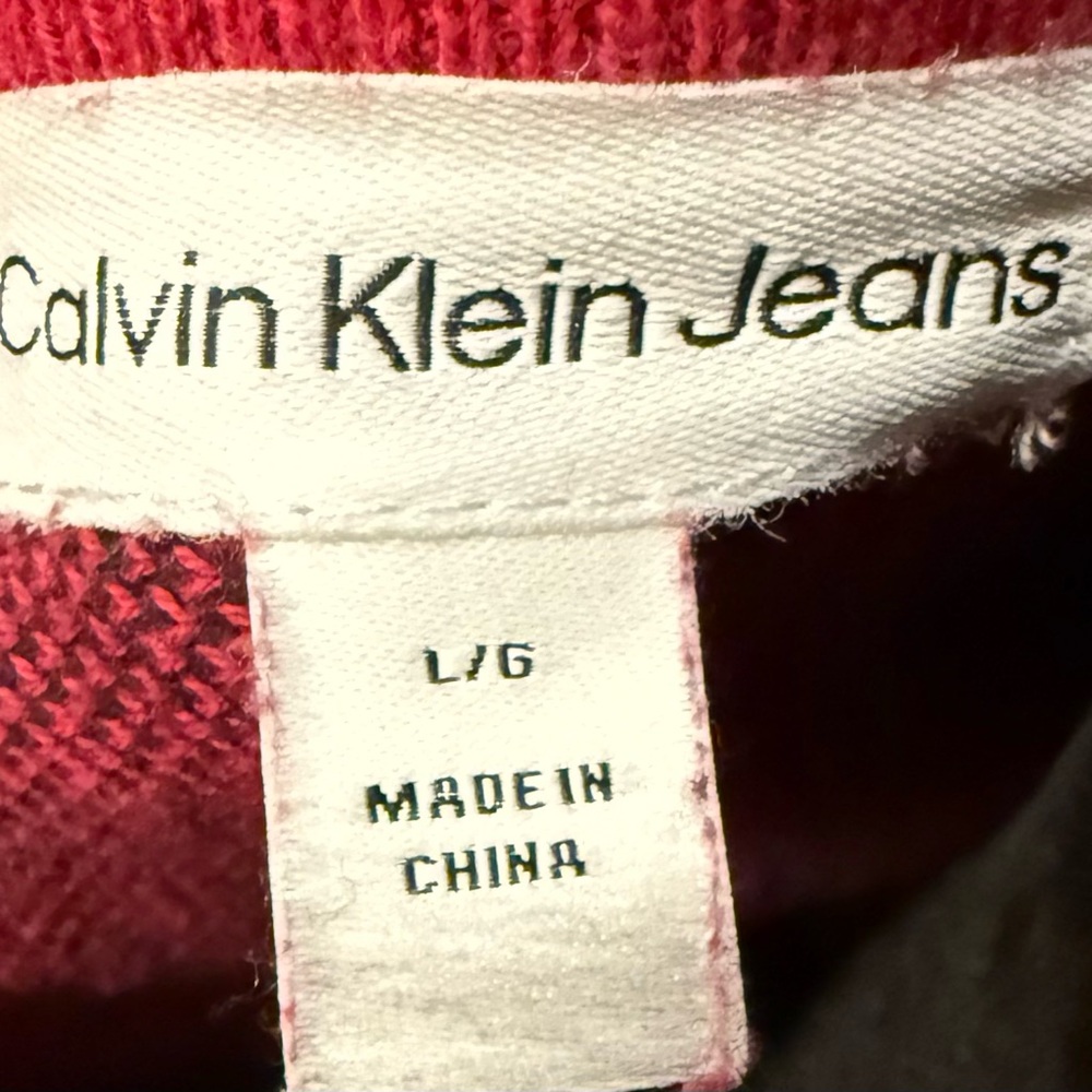 Calvin Klein women’s pullover crew neck sweater size large - Picture 5 of 5